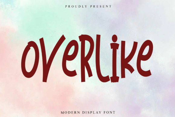 Overlike Font - Featured Image