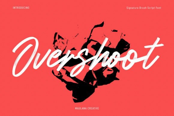 Overshoot Font - Featured Image