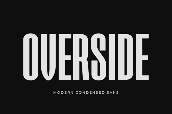 Overside Font - Featured Image