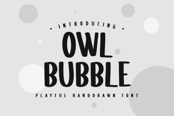 Owl Bubble Font - Featured Image