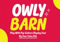 Owly Barn Font - Featured Image
