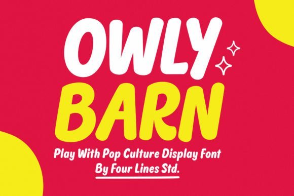 Owly Barn Font - Featured Image