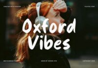 Oxford Vibes Font - Featured Image