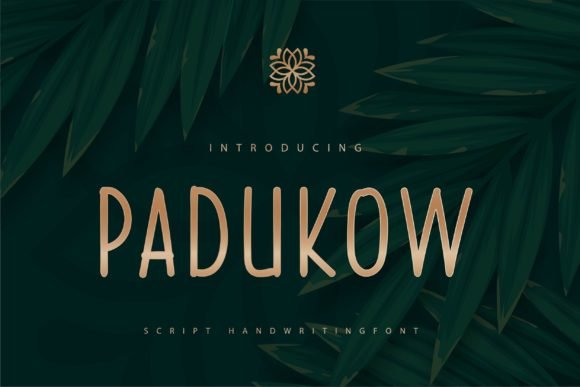 Padukow Font - Featured Image