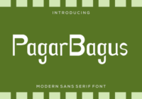 Pagar Bagus Font - Featured Image