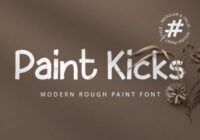 Paint Kicks Font - Featured Image