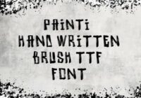 Painti Handwritten Brush Font - Featured Image