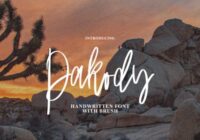 Pakody Font - Featured Image