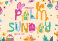 Palm Sunday Font - Featured Image