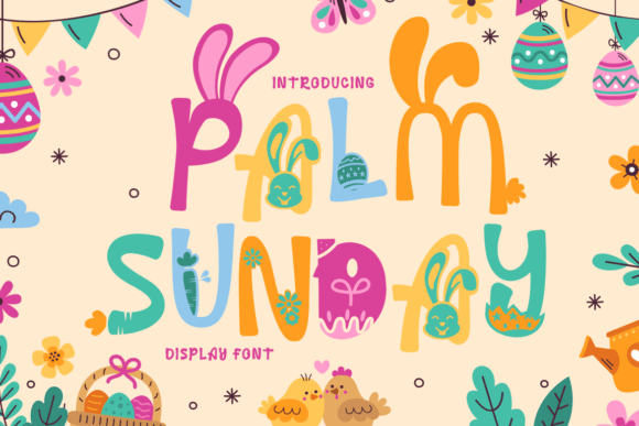 Palm Sunday Font - Featured Image