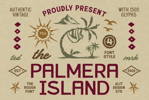 Palmera Island Font - Featured Image