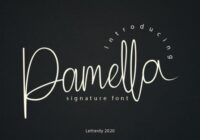 Pamella Font - Featured Image