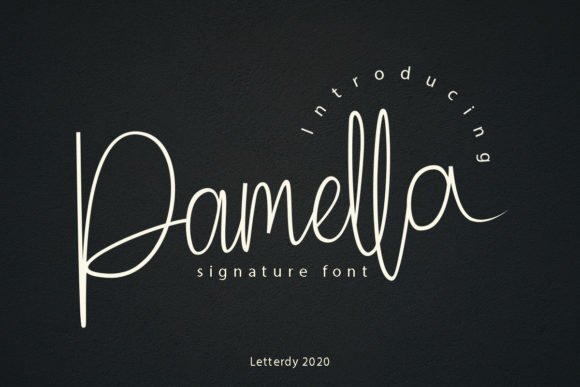 Pamella Font - Featured Image