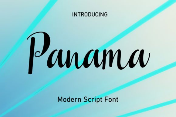 Panama Font - Featured Image