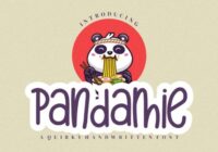 Pandamie Font - Featured Image