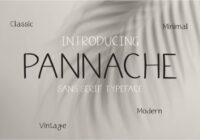 Pannache Font - Featured Image