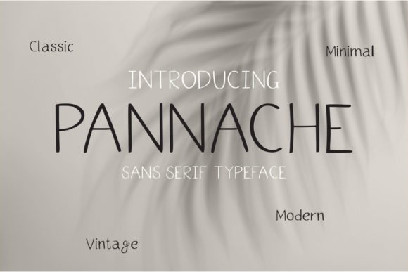 Pannache Font - Featured Image