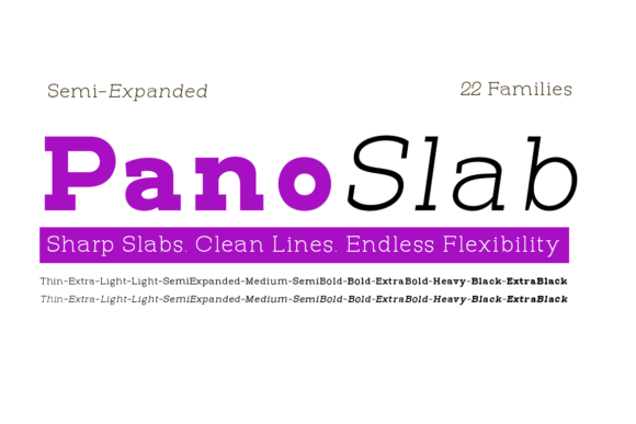 Pano Slab Semi Expanded Font - Featured Image
