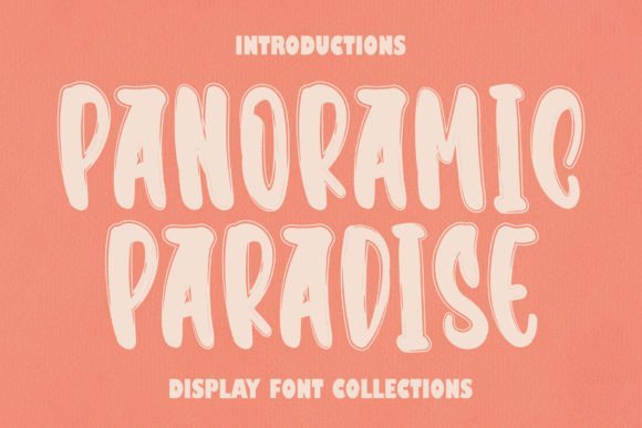 Panoramic Paradise Font - Featured Image