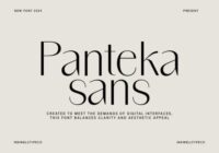 Panteka Sans Font - Featured Image