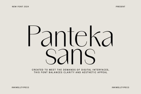Panteka Sans Font - Featured Image