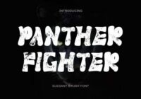 Panther Fighter Font - Featured Image