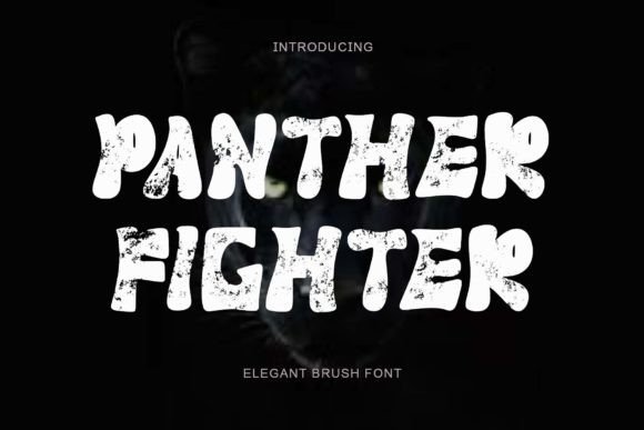 Panther Fighter Font - Featured Image