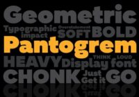 Pantogrem Font - Featured Image