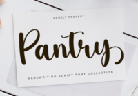 Pantry Font - Featured Image