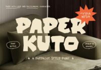 Paper Kuto Font - Featured Image