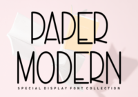 Paper Modern Font - Featured Image