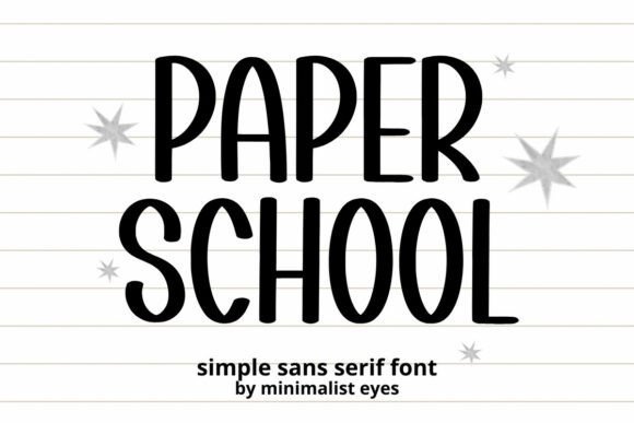 Paper School Font - Featured Image
