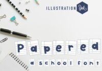 Papered Font - Featured Image