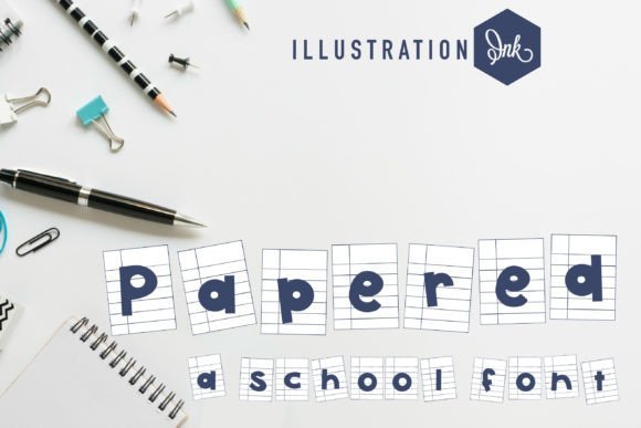 Papered Font - Featured Image