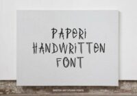 Paperi Font - Featured Image