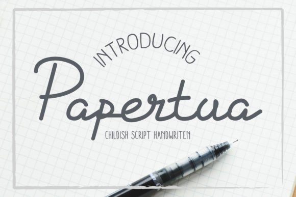 Papertua Font - Featured Image