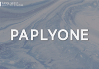 Paplyone Font - Featured Image