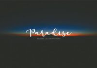 Paradise Calligraphy Font - Featured Image