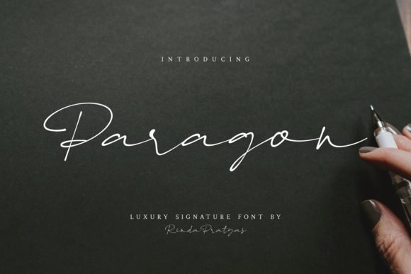 Paragon Font - Featured Image