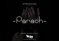 Paraoh Font - Featured Image