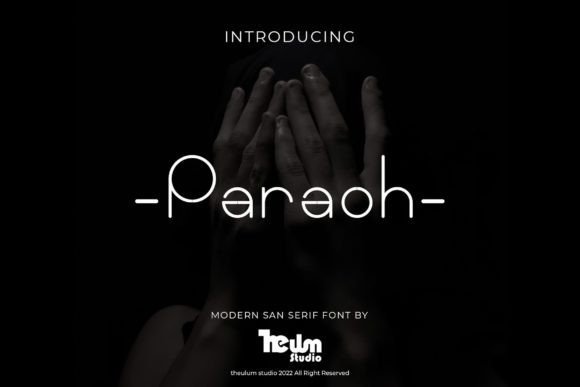 Paraoh Font - Featured Image