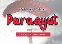 Parasyut Font - Featured Image