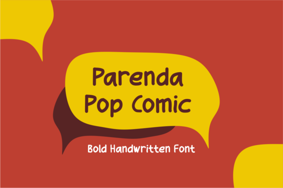 Parenda Pop Comic Font - Featured Image