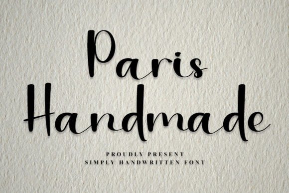 Paris Handmade Font - Featured Image