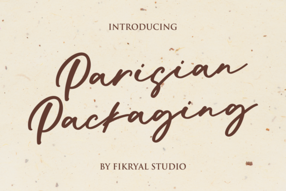 Parisian Packaging Font - Featured Image