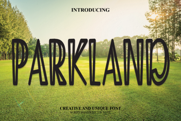 Parkland Font - Featured Image