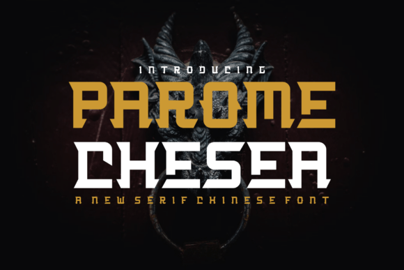 Parome Chesea Font - Featured Image