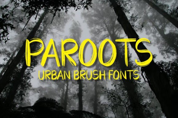 Paroots Font - Featured Image