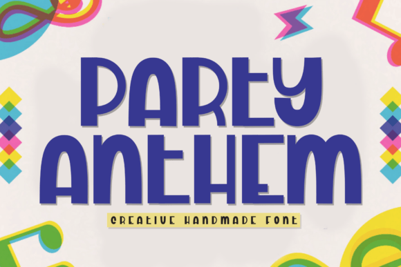 Party Anthem Font - Featured Image