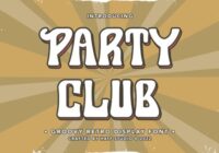 Party Club Font - Featured Image